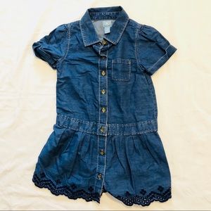 NWOT Baby Gap denim dress